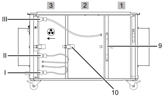 Trotec TAC 1500 AIR CLEANER - Assembly 6