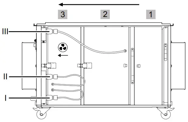 Trotec TAC 1500 AIR CLEANER - Assembly 8