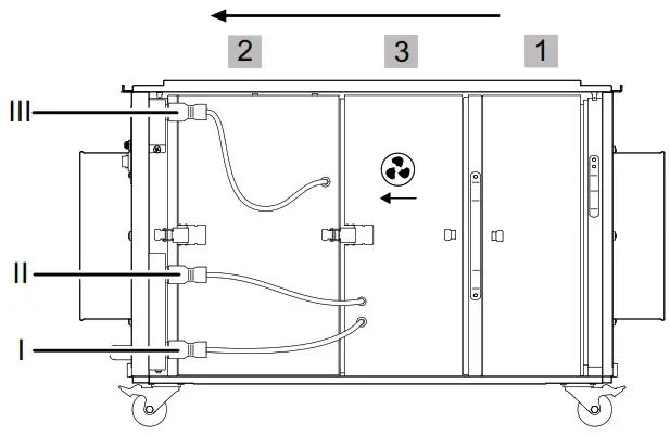 Trotec TAC 1500 AIR CLEANER - Assembly 9