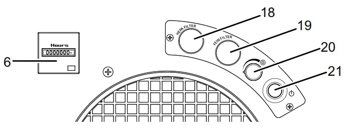 Trotec TAC 1500 AIR CLEANER - Operation 1