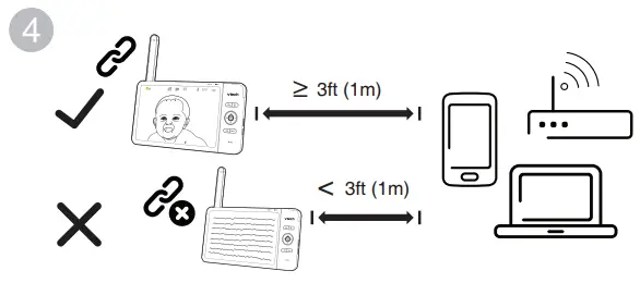vtech Full Color Pan and Tilt HD Video monitor3