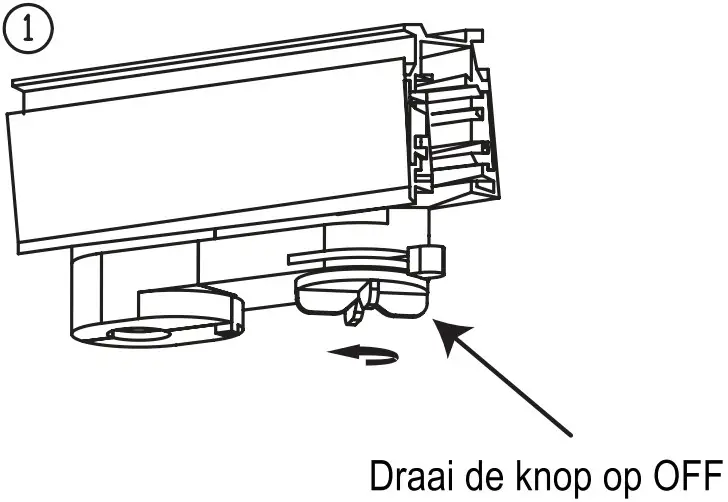 INTERLIGHT 5023 Colour Drop Track Spots 15W Track Light LED - DE INSTALLATION