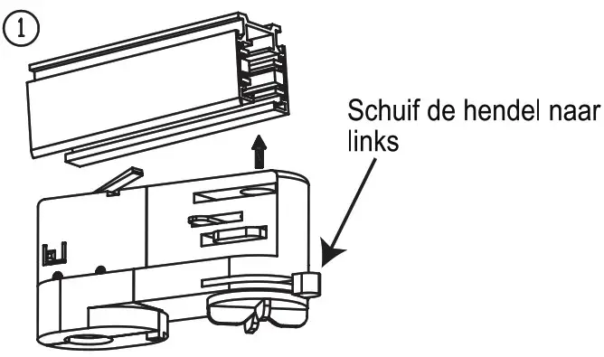 INTERLIGHT 5023 Colour Drop Track Spots 15W Track Light LED - INSTALLATION