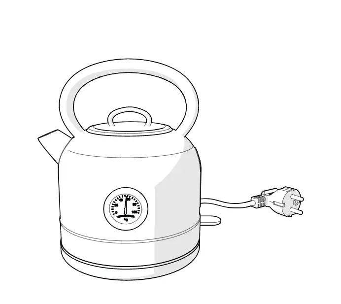 Nedis Kawk310ewt Electric Kettle User Manual