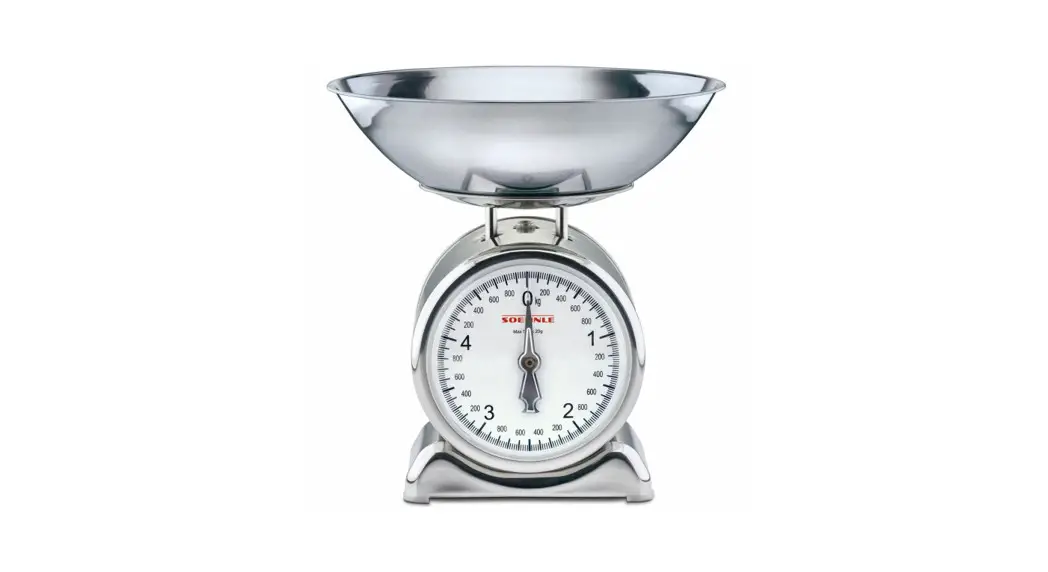Soehnle 65003 Silvia Mecannico Silver Kitchen Scales Instruction Manual