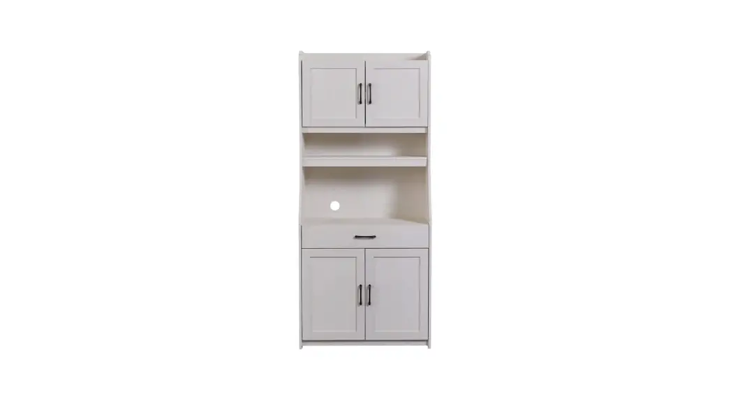Merax Ec-sbw-6201 White Large Storage Space Sideboard Instruction Manual