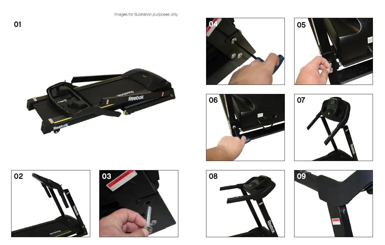 Reebok GT30 One Series Treadmill fig 1