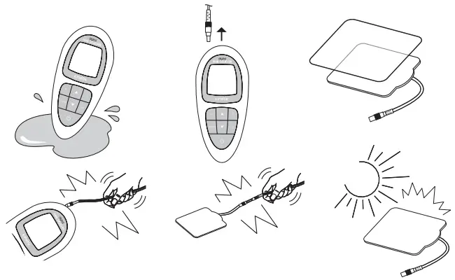 Kinetik Dual Channel TENS Digital Pain Reliever - REGARDING SAFETY