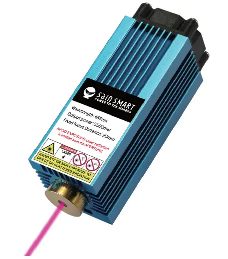 Genmitsu 101-63-FL55 5.5W Laser Fixed Focus Module Kit fig 2