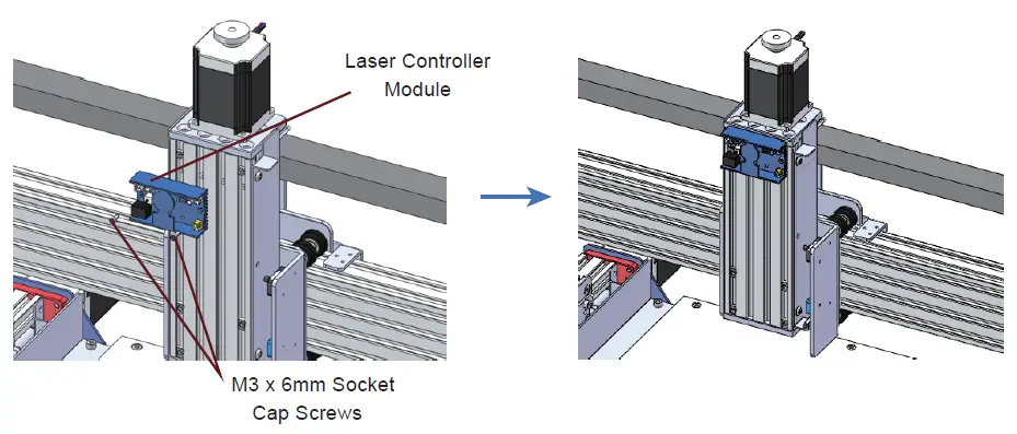 Genmitsu 101-63-FL55 5.5W Laser Fixed Focus Module Kit fig 7
