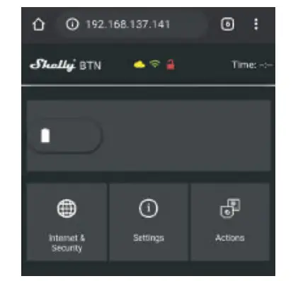 Shelly Button1 Wifi Button Switch - Figure 13