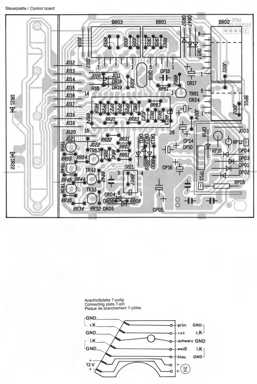 Dual CS 610 Q Turntable - Diagram 2