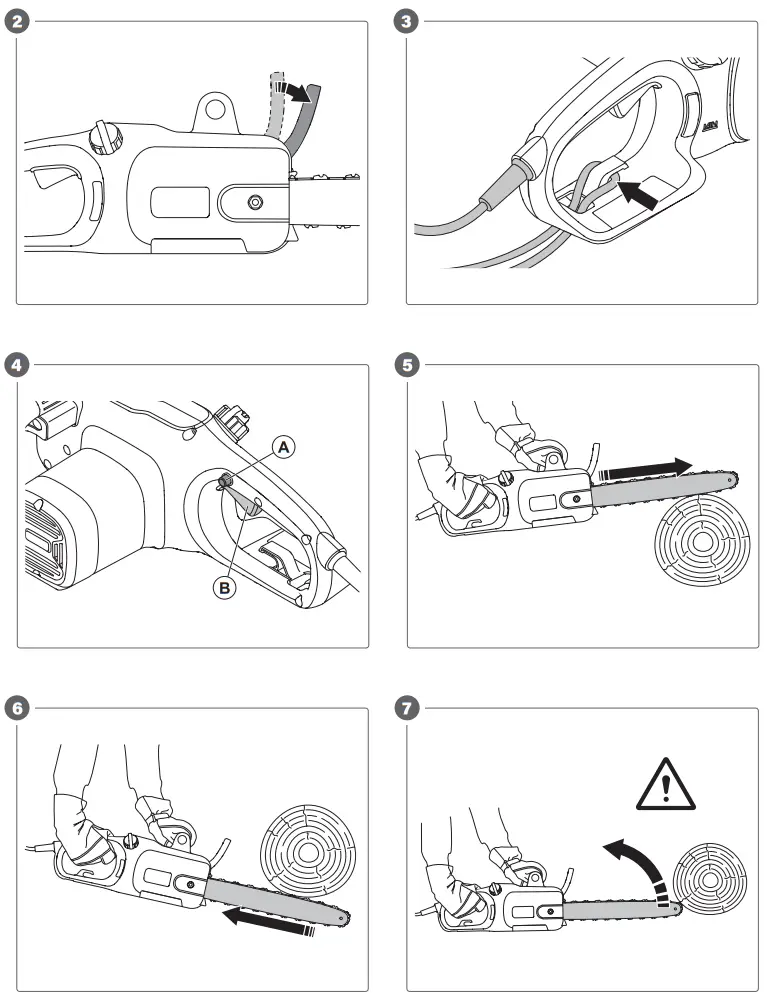 MEEC TOOLS 010576 Electric Chainsaw - 2