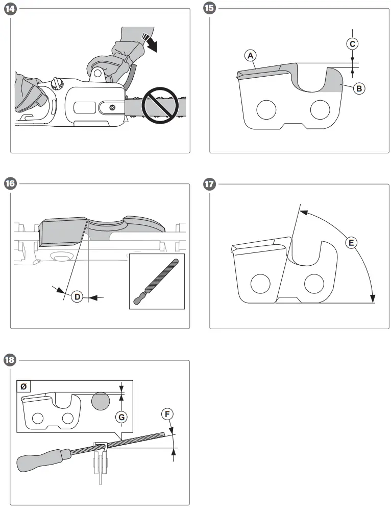MEEC TOOLS 010576 Electric Chainsaw - 4