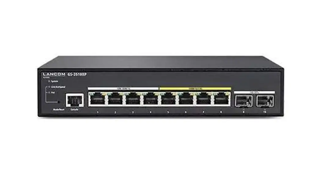 Lancom Systems Lancom Gs-3510xp Multi-gigabit Ethernet Access Switch User Guide