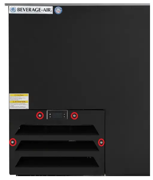 BEVERAGE AIR WTF24AHC 25 Hydrocarbon GF Glass Freezers - Fig8