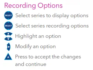 Recording Options