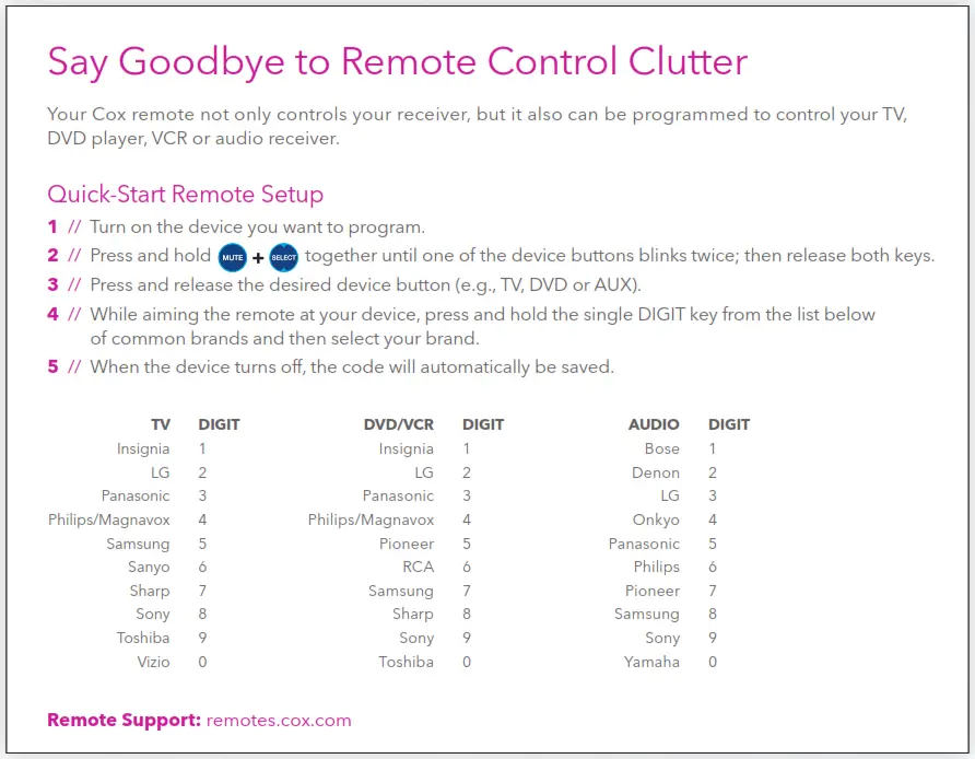 y Goodbye to Remote Control Clutter