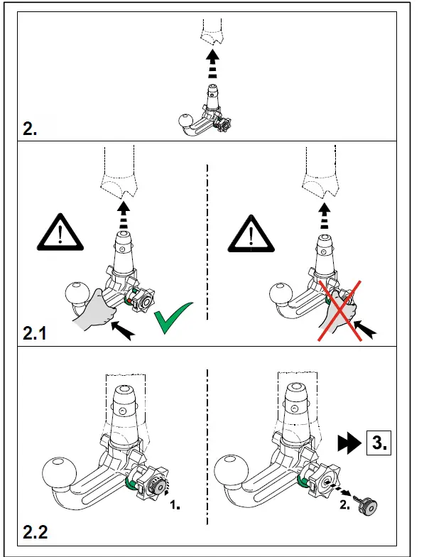 HYUNDAI A40V Detachable Towbar fig (4)
