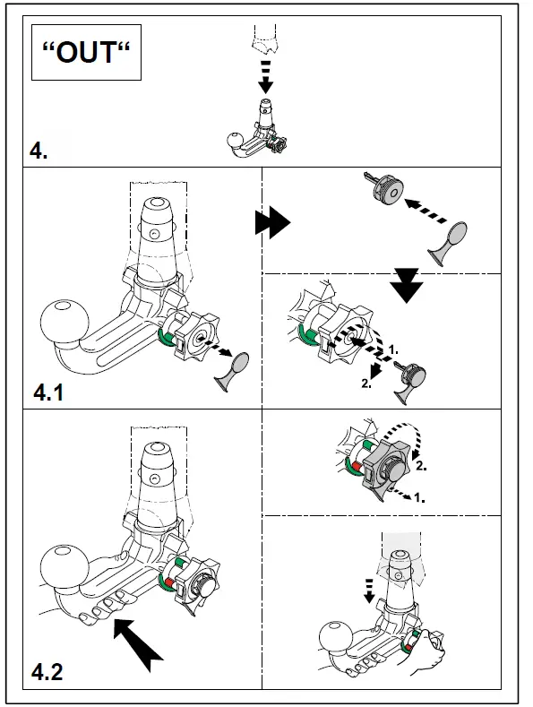 HYUNDAI A40V Detachable Towbar fig (6)