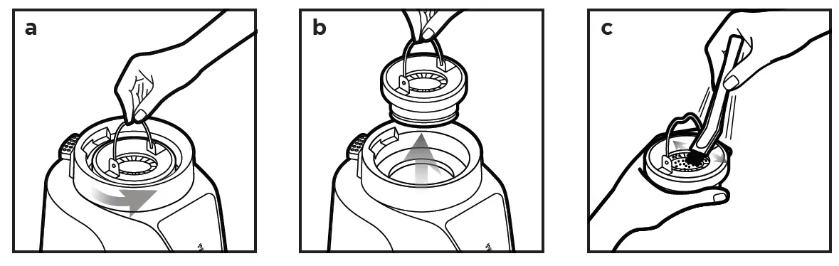 CHEFMAN RJ44-SS-TCB Conical Burr Precision Coffee Grinder 2
