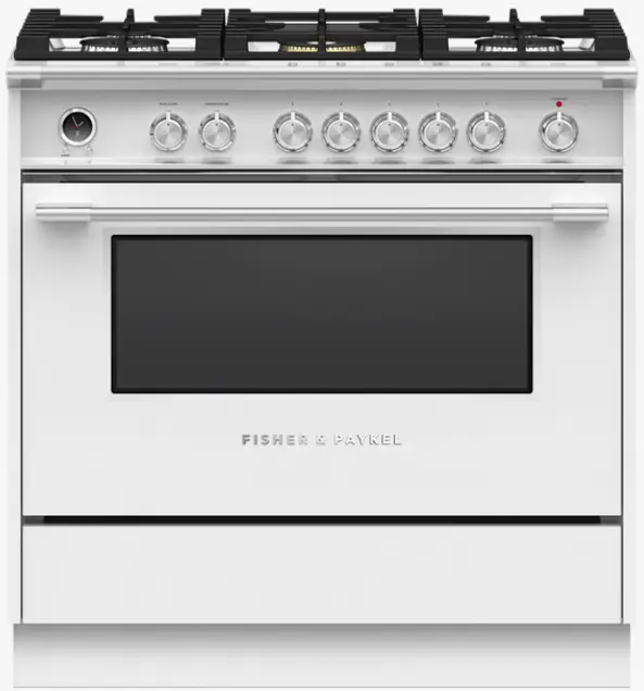 FISHER PAYKEL KICKOR36W1 36 Inch White Kickstrip for Classic Freestanding Range