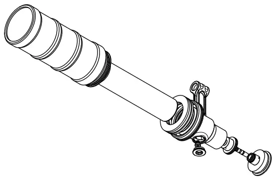 vorsprung FORK AIR Spring Upgrade Kit - EXPLODED VIEW