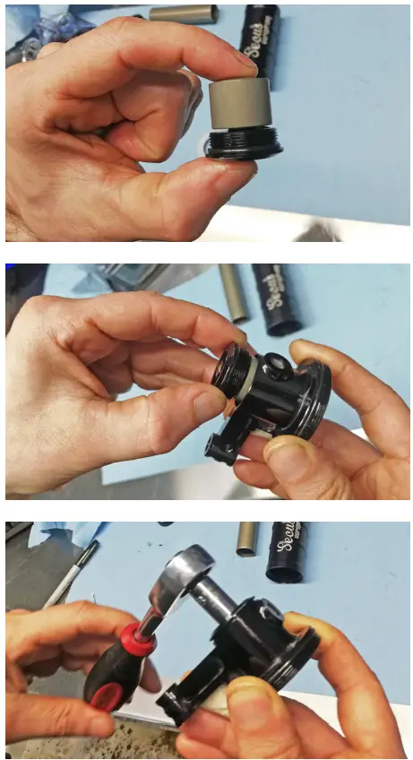 vorsprung FORK AIR Spring Upgrade Kit - Valve Outer back into Valve