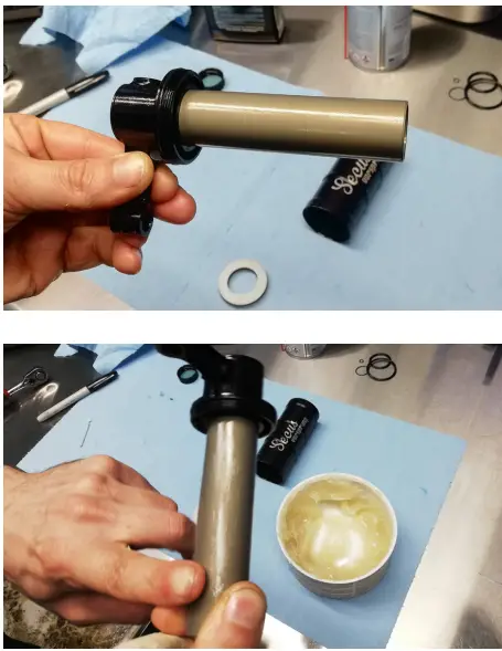 vorsprung FORK AIR Spring Upgrade Kit - grease liberally