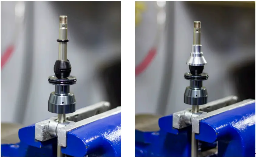 vorsprung LK ZEB LK DM Luftkappe Air Piston Upgrade - INSTALLATION 2