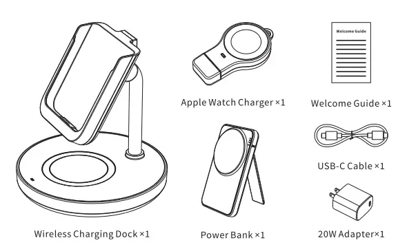 ESORUN-DMS03 4-In-1-Magnetic-Wireless-Charger-01