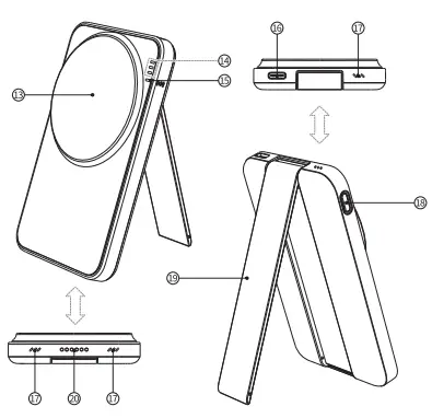 ESORUN-DMS03 4-In-1-Magnetic-Wireless-Charger-08