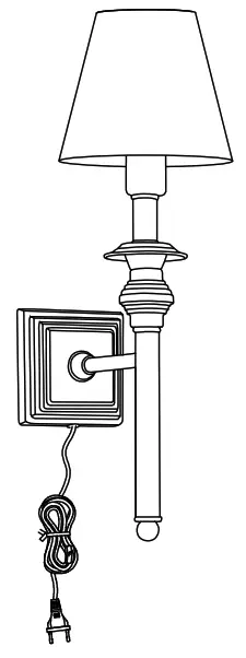 NOVA LIFE Sander Interior Wall Lamp