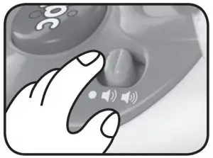 on/off/volume control switch