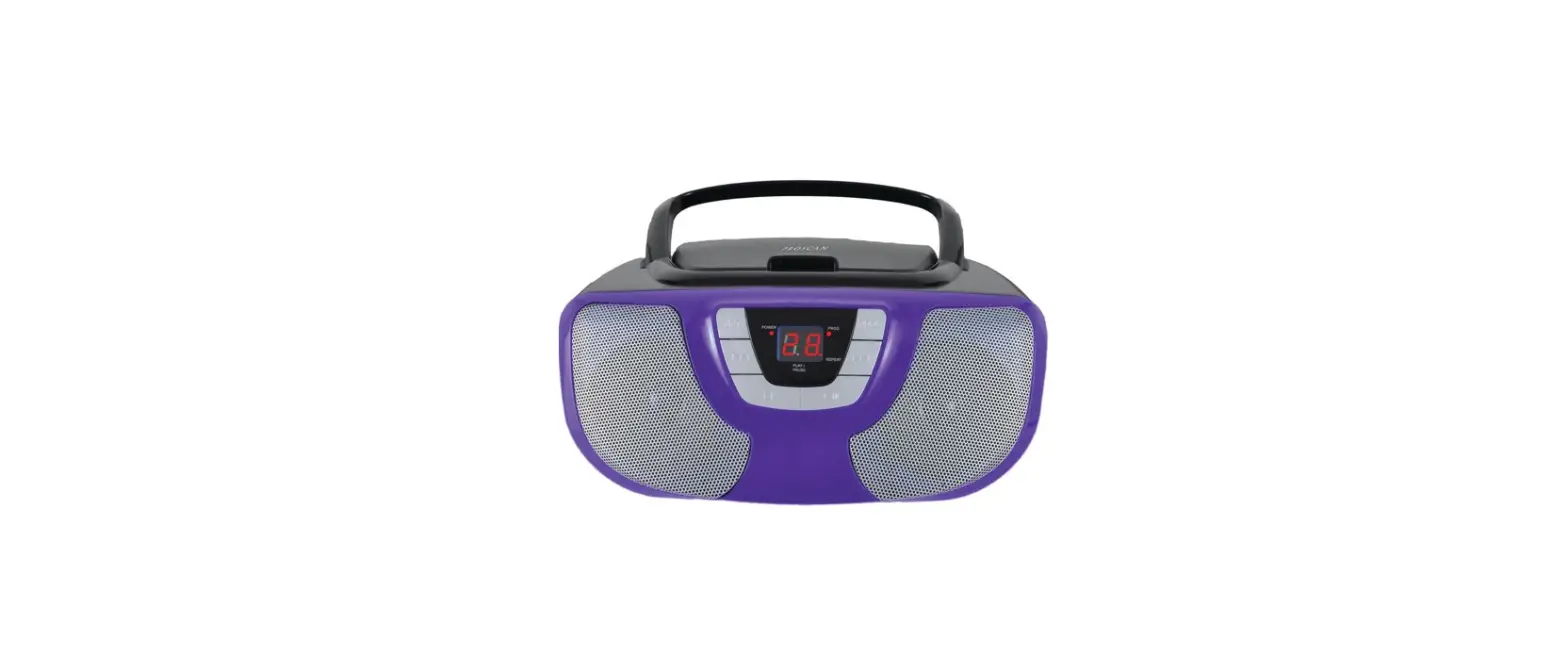 Proscan Prcd1025 Portable Cd Boombox With Am/fm Radio Instruction Manual
