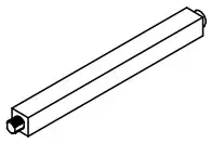 Furinno 221259APBK Turn N Tube 3 Tier End Table - ICON 3