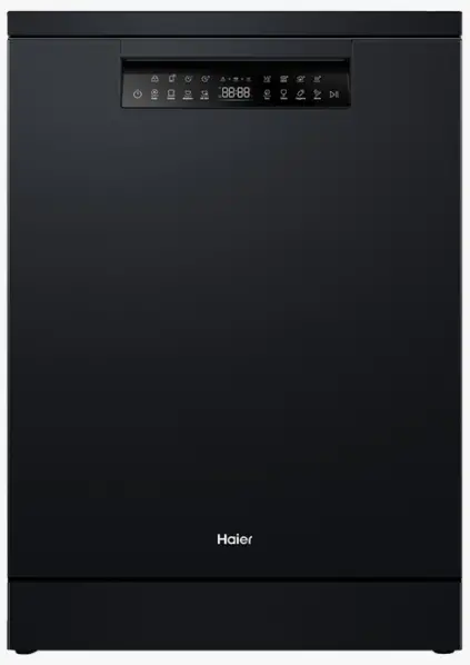Haier HDW15F3B1 Steam Freestanding Dishwasher