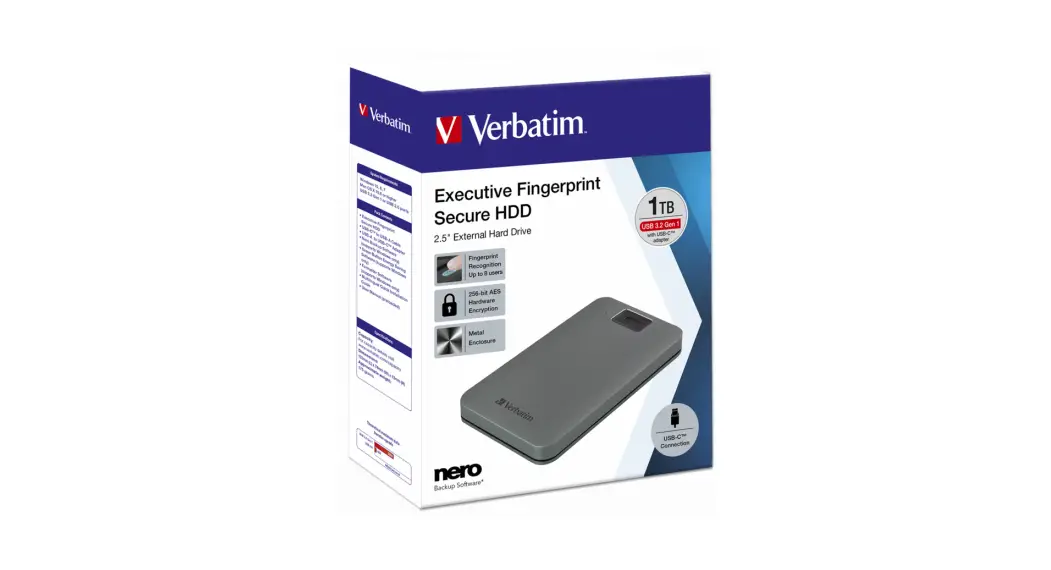 Verbatim Executive Fingerprint Secure Ssd External Drive User Guide Verbatim Executive Fingerprint Secure Ssd External Drive User Guide