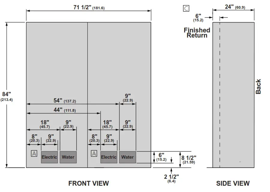 MONOGRAM ZIC363IPVRH 36 Inch Integrated Bottom Freezer Refrigerator - SINGLE FREEZER