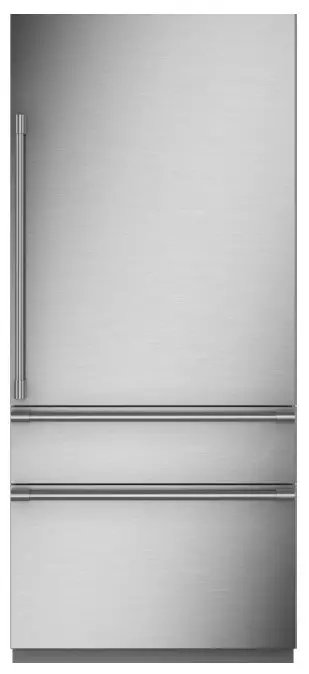 MONOGRAM ZIC363IPVRH 36 Inch Integrated Bottom Freezer Refrigerator - fig