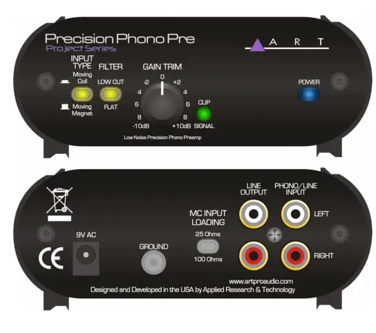 ART Project Series Precision Phono Pre- ART Project Series Precision Phono Pre