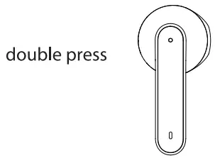 GUTWST82 Wireless Bluetooth Earbuds User Answer/End a Call