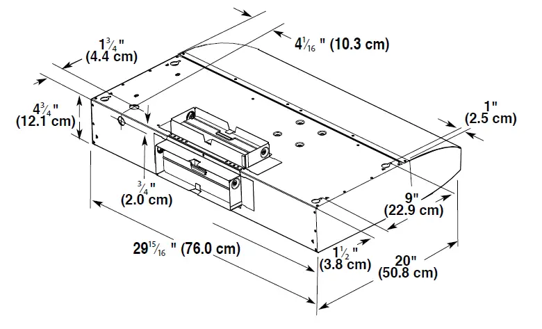 Whirlpool WVU7130JS 30-inch Vented 300-CFM Under-Cabinet Hood 1