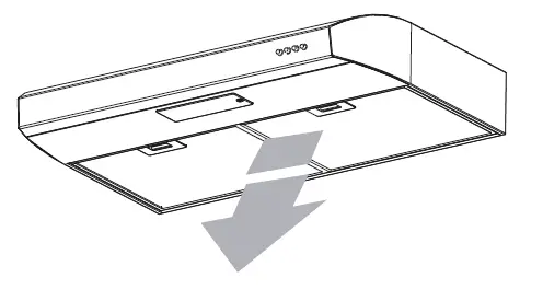 Whirlpool WVU7130JS 30-inch Vented 300-CFM Under-Cabinet Hood 16
