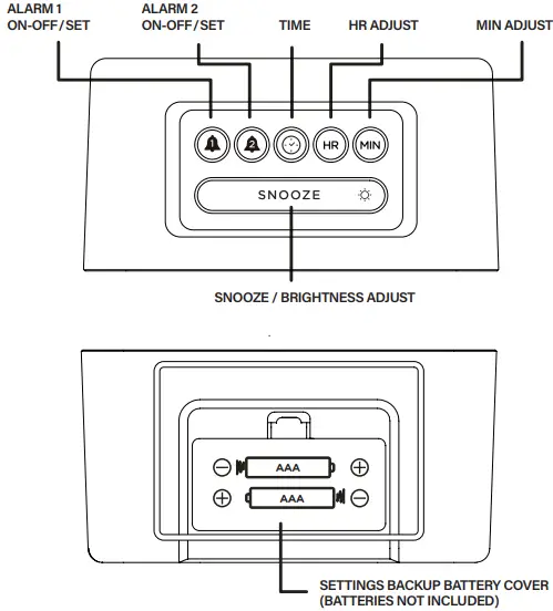 lumoday CA-14WD Sleep and Charge-FIG6