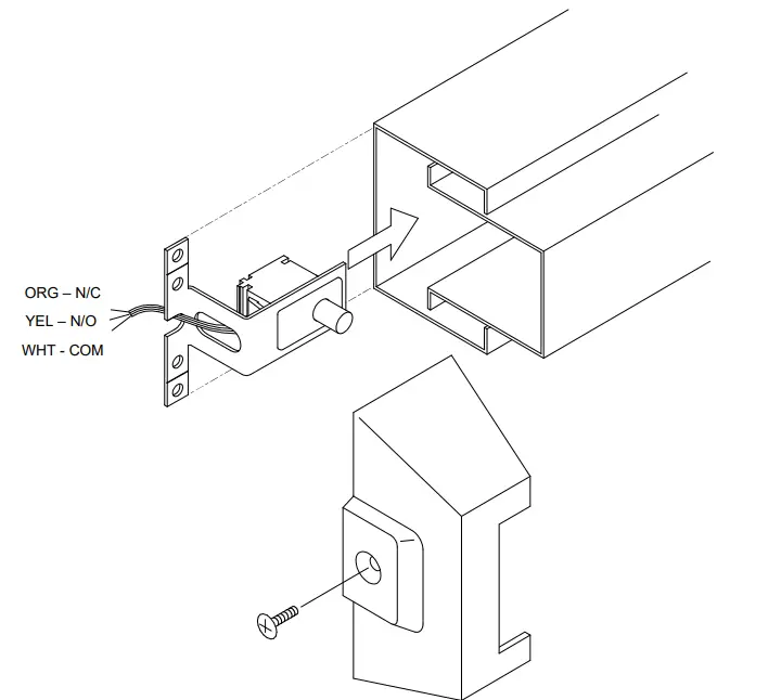 SDC 526 Corbin RUSSWIN ED8200 Monitoring Switch Kit-