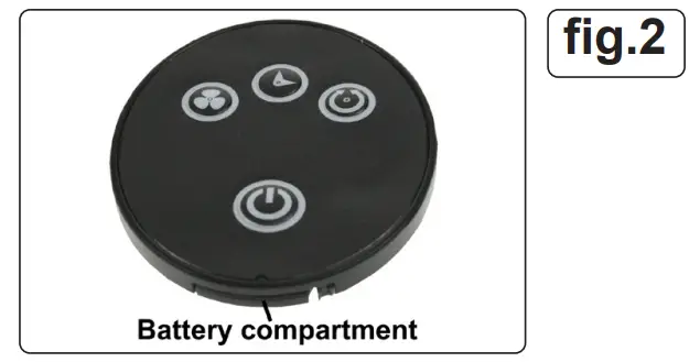 SEALEY STF42 42 Inch 3 Speed Oscillating Tower Fan-fig2