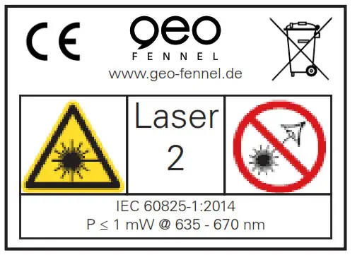 Geo FL 105H Rotating Laser - 20