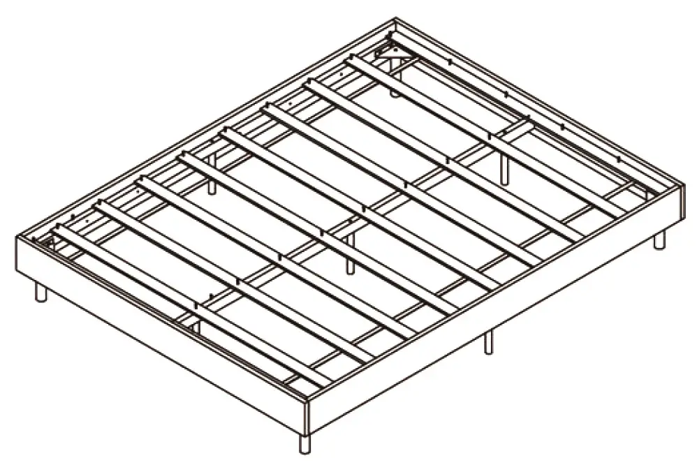 kogan OVPARKEBSBA Parker Bed - Step 6