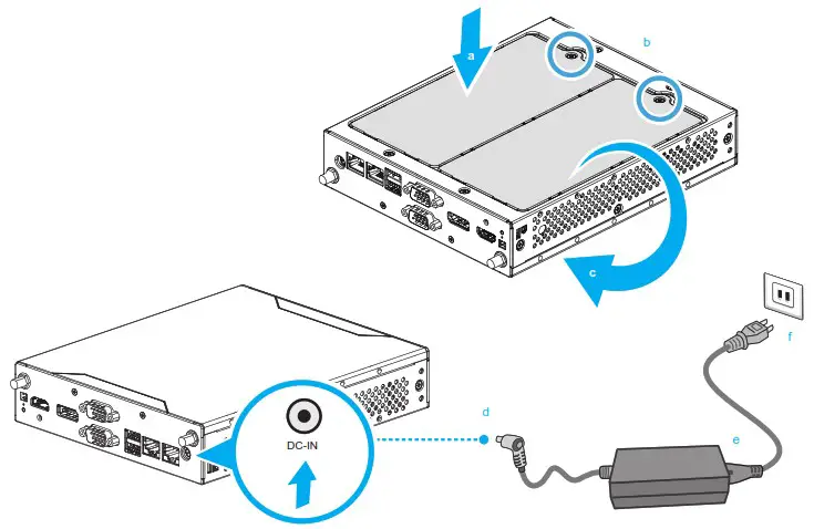Shuttle DS20U Series Celeron 5205U Barebone - Begin Installation 10